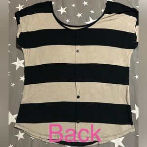 Cable & Guage Short Sleeve Top